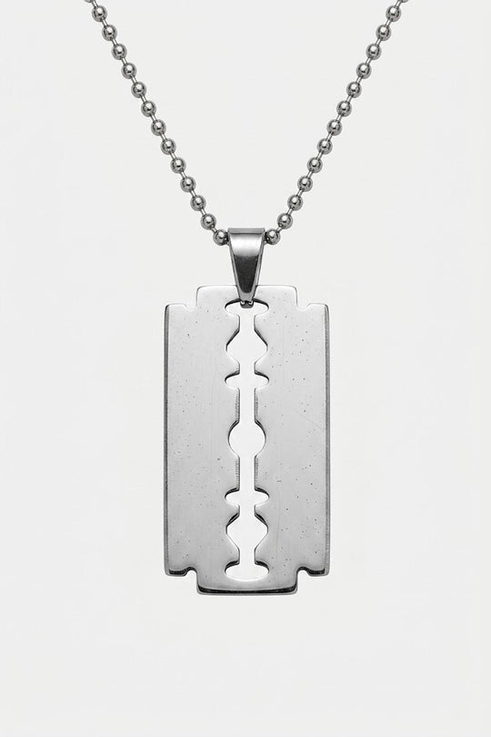 Y2K razor blade necklace by Y2K Crew