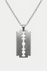 Razor blade necklace