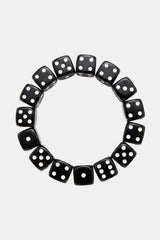 Red dice bracelet