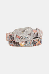 Y2K rhinestone belt