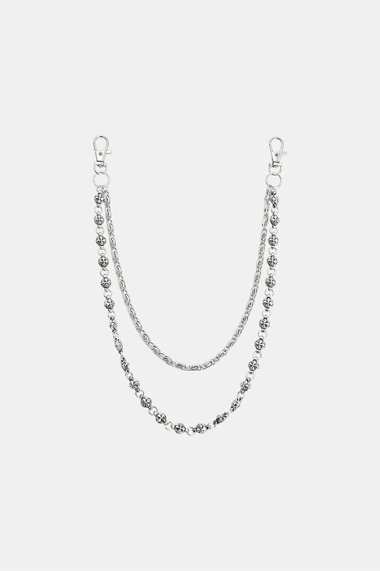 Y2K silver pants chain by Y2K Crew