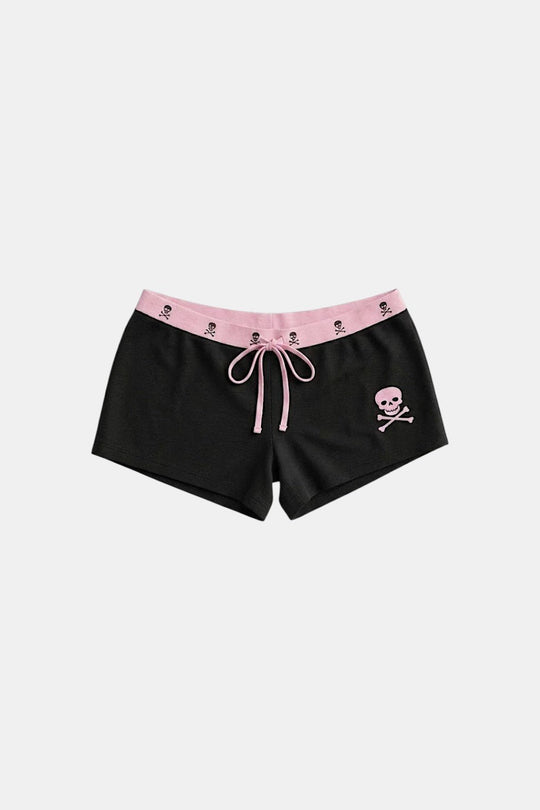 Y2K skeleton shorts by Y2K Crew