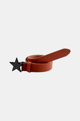 Star buckle belt