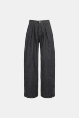 Striped jeans