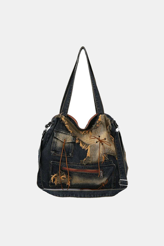 Y2K washed denim tote bag by Y2K Crew