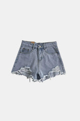 Women's ripped shorts